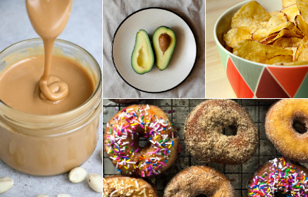 Hogyan néz ki különböző ételek 200 kalóriája egy tányéron?