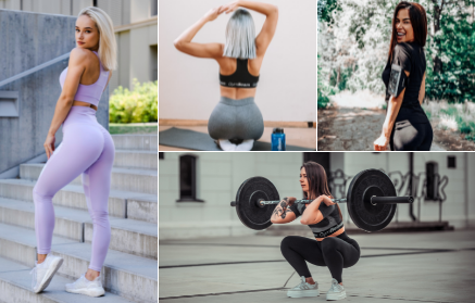 Hogyan dolgozd ki és formáld a popsid és a lábad