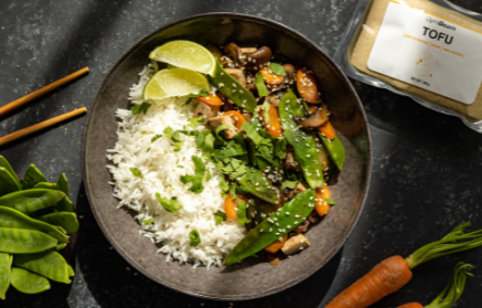 Fitness recept: Veganské stir-fry s tofu a zeleninou