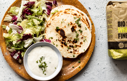 Fitness recept: Indiai naan kenyér
