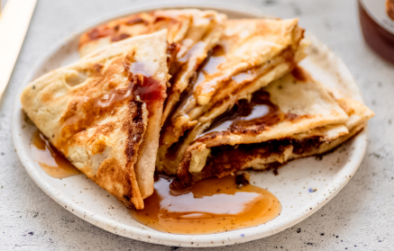 Fitness recept: Édes bundás kenyér tortillából