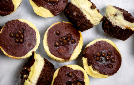 Fitness recept: Csokis muffin túróval