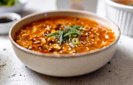 Fitness recept: Fűszeres édes-savanyú csirkeleves