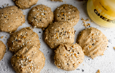 Fitness recept: Sós hagymás keksz