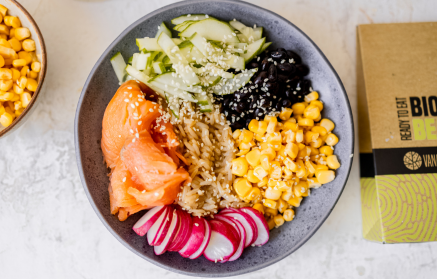 Fitness recept: Lazacos Poke Bowl