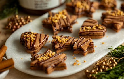 Fitnesz recept: Mogyorókrémmel töltött mézeskalács