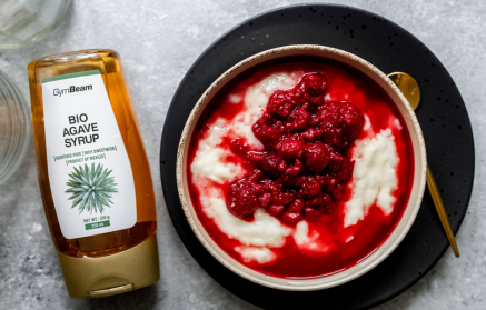 Fitness recept: Málnás-fehérjés tejberizs