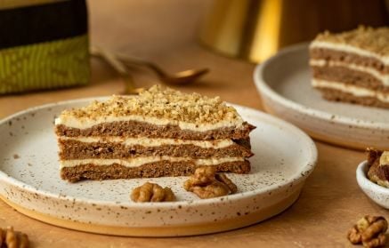 Fitnesz recept: Mézes torta
