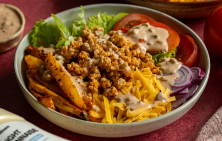 Fitness recept: saláta, amit a Big Mac íze ihletett