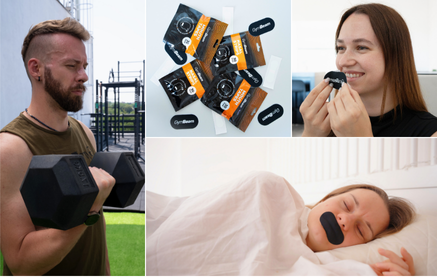 Orr- és szájtapaszok: jobb alvás, könnyebb légzés, hatékonyabb edzések