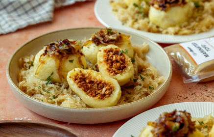 Fitness recept: Burgonyagombóc tofus töltelékkel