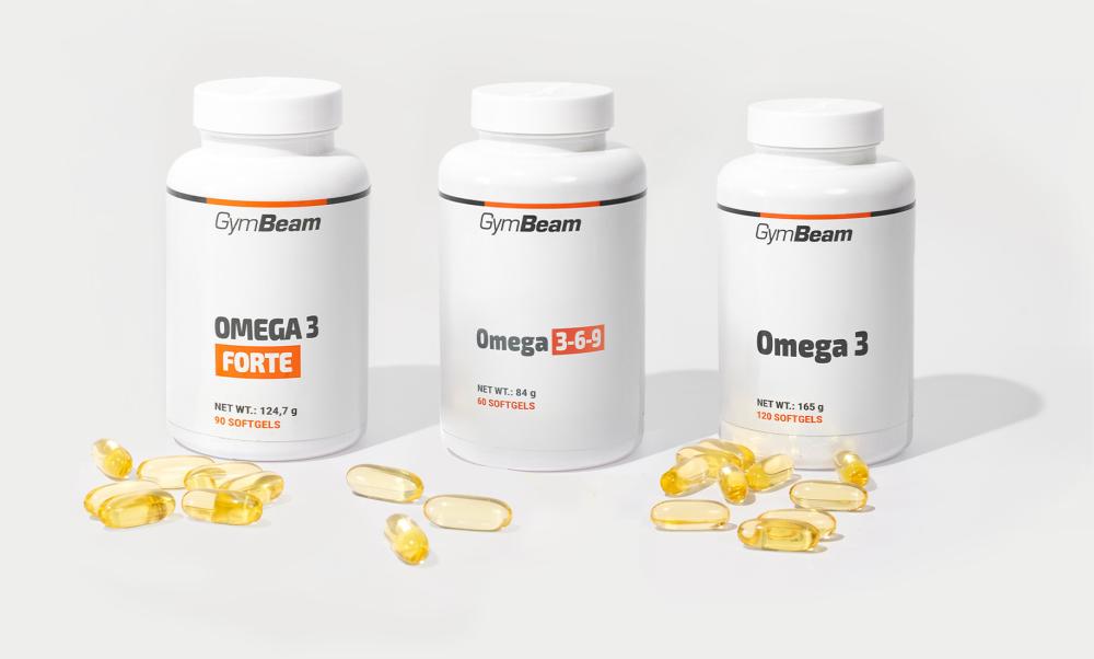 GymBeam kiegészítők omega 3-mal