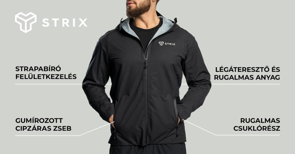 Férfi Vertex dzseki Fekete - STRIX