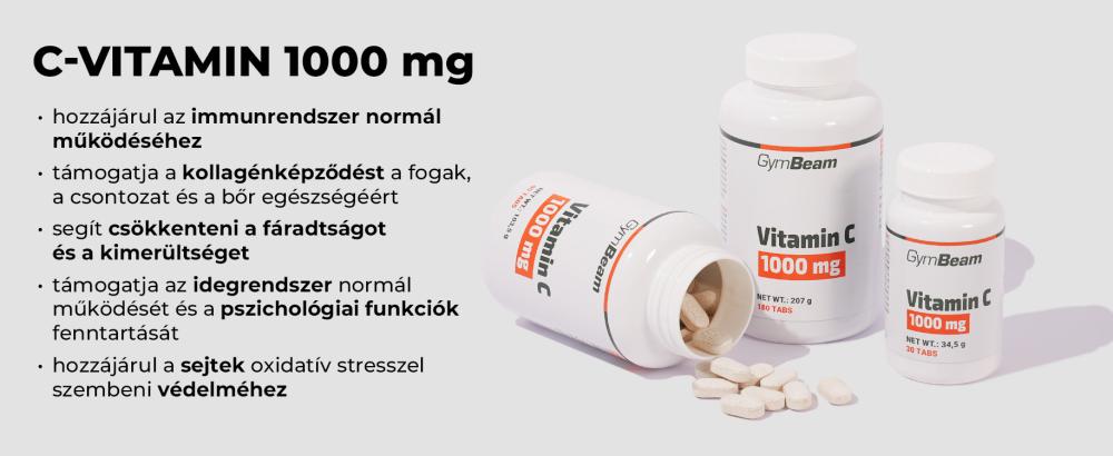 C-vitamin 1000 mg - GymBeam