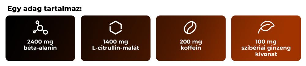 What contains Thor - GymBeam in one serving