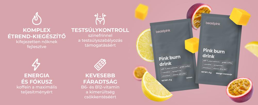 Pink Burn Drink - GymBeam