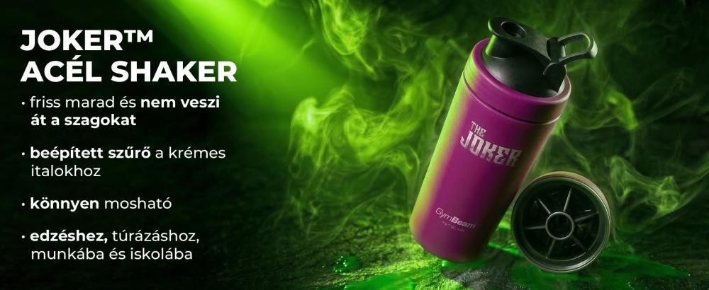 Joker™ acél shaker 750 ml előnyei - GymBeam