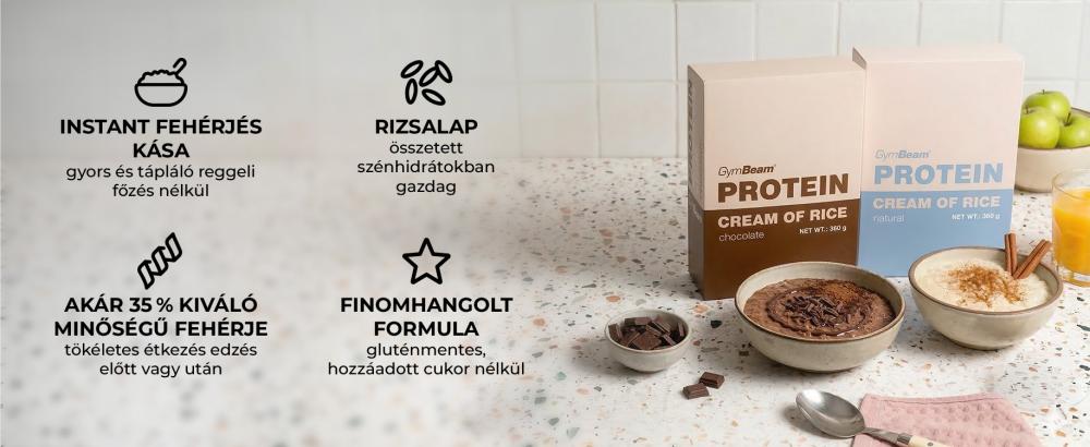 A fehérjés rizskása kulcsfontosságú előnyei hozzáadott cukor nélkül - GymBeam