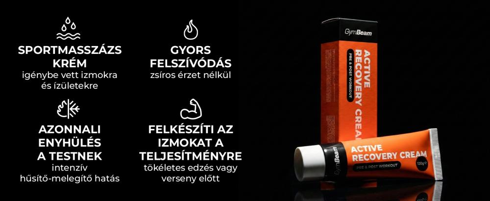 Az Aktív Regeneráló krém legfontosabb előnyei - GymBeam