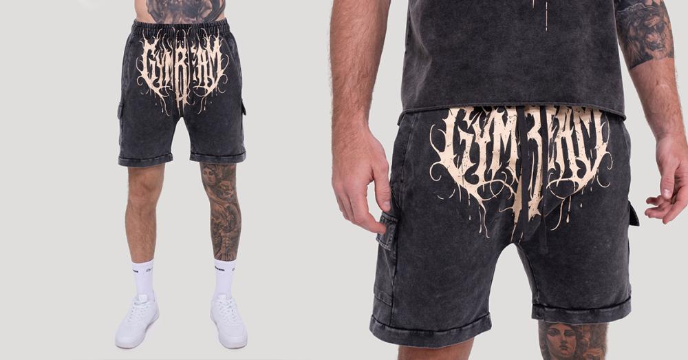 Abyss Shorts Charcoal - GymBeam