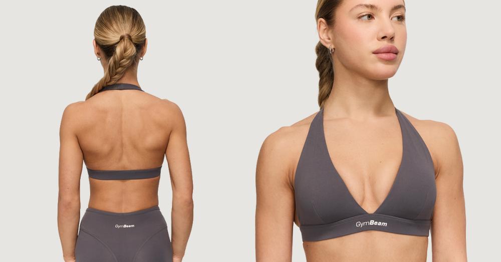 Fierce Halter sportmelltartó Grey - GymBeam