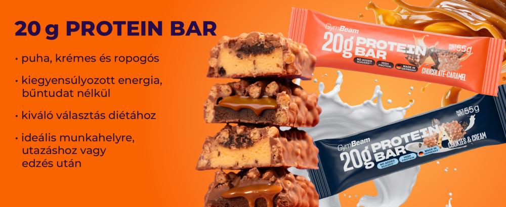 20 g Protein bar előnyei - GymBeam