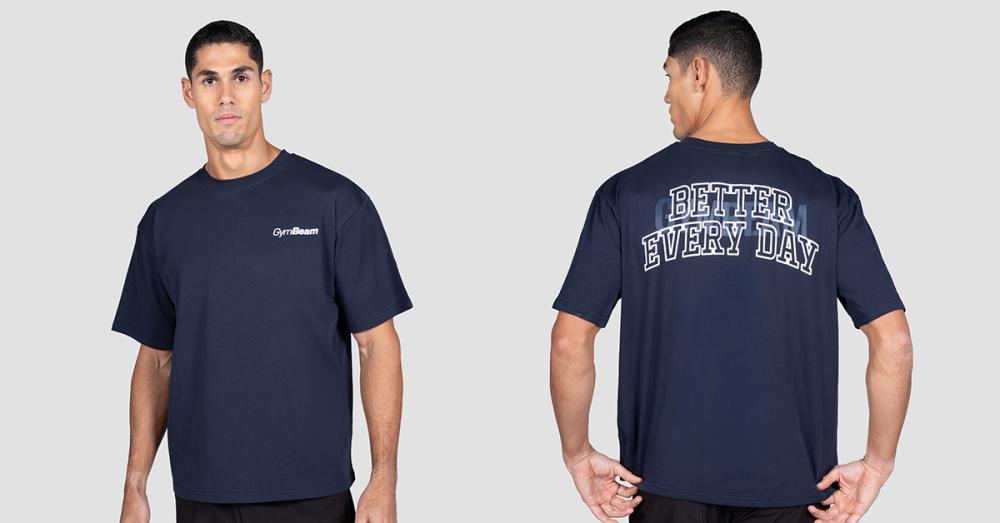 Jobb Minden Nap Éjféli Póló - GymBeam