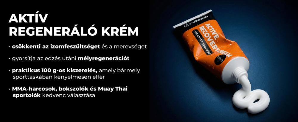 Az Aktív Regeneráló krém jellemzői és előnyei - GymBeam