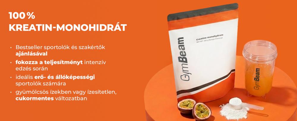 100% Kreatin-monohidrát - GymBeam