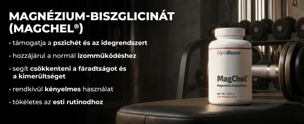 Magnézium-biszglicinát (MagChel®) - GymBeam