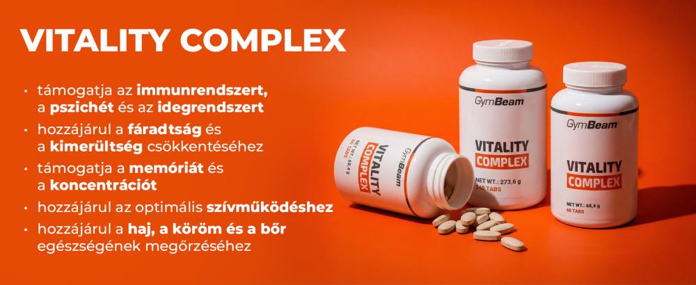 Effects of Vitality Complex - GymBeam