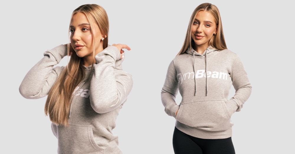 Női Hoodie Athlete Fekete - GymBeam