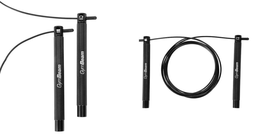 Speed Rope Black - GymBeam