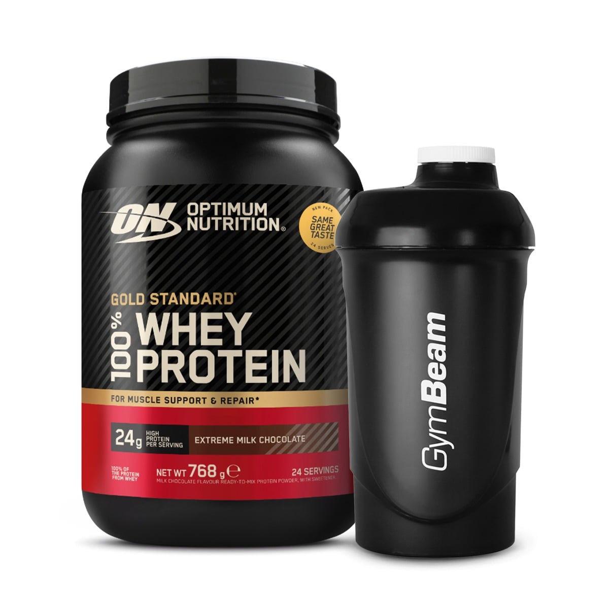 100% Whey Gold Standard - Optimum Nutrition + ajándék