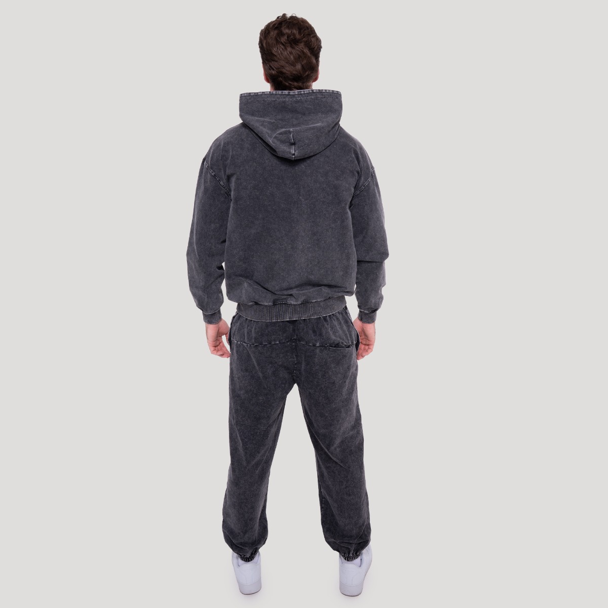 GymBeam Abyss Sweatpants Charcoal - Méret: S | Szín: Fekete | Tömeg: 0,645 g | Csomag: 30 · záber 6