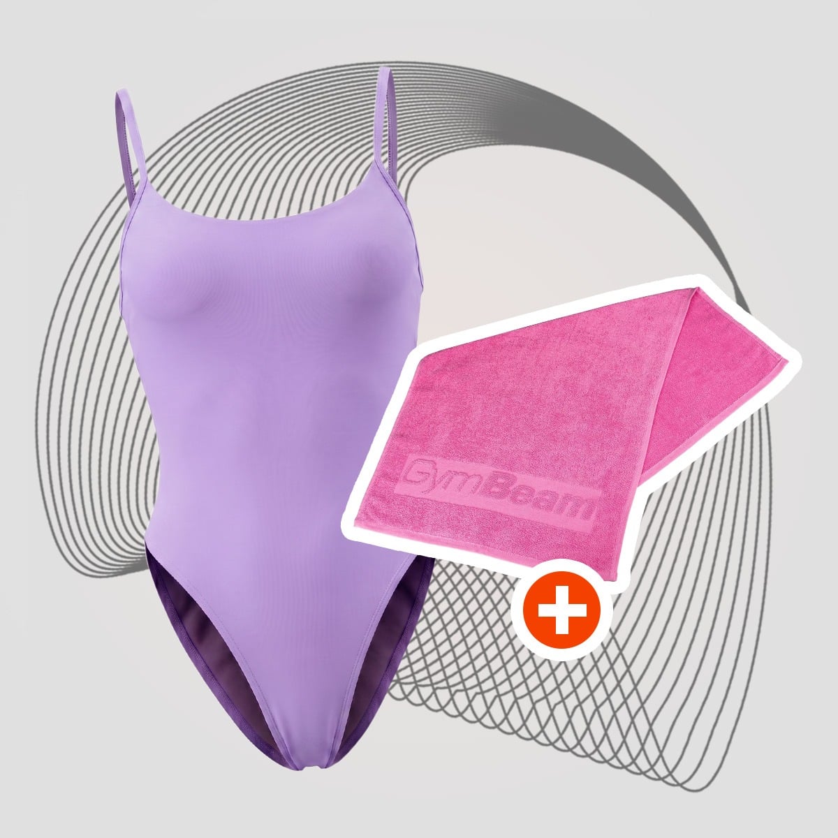 ARUBA fürdőruha Lilac - GymBeam + ajándék