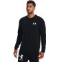 Rival Terry LC Crew pulóver Black - Under Armour L
