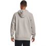 Essential Fleece Grey férfi kapucnis pulóver - Under Armour S