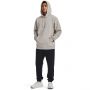 Essential Fleece Grey férfi kapucnis pulóver - Under Armour S