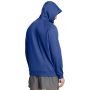 UA Rival Fleece kapucnis pulóver Blue - Under Armour XL