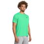 Tech Textured póló SS Green - Under Armour XXL