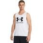 SPORTSTYLE LOGO Tank Top  White - Under Armour XL