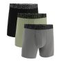 Perf Cotton férfi boxeralsó 3in 3Pack Green - Under Armour S