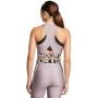 HeatGear Rib női top Grey - Under Armour M