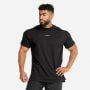 Men‘s T-shirt Bodybuilding Black - Squat Wolf S