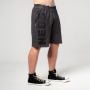 Washed Shorts NO BS Black - NEBBIA L