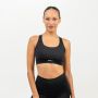 Sport Bra Racer Back Black - NEBBIA XS