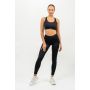 Sport Bra Racer Back Black - NEBBIA XS