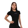 FIT női póló Black – GymBeam S
