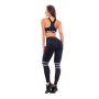 Stripes Black női leggings - GymBeam M